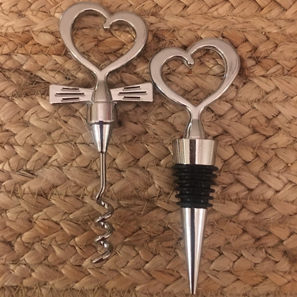 NEW without tags Wine Cork & Stopper Set